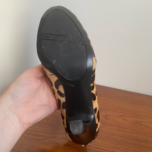 Nine West Leopard Print Heels - Picture 7 of 14